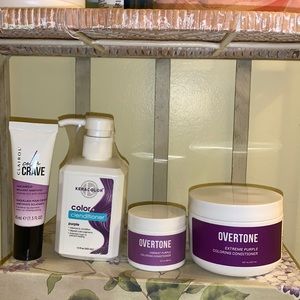 Purple Coloring Conditioner Set